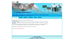 Desktop Screenshot of laironeimmobiliaresardegna.com